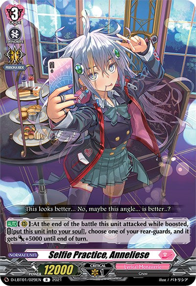 Selfie Practice, Anneliese (D-LBT01/029EN) [Lyrical Melody]