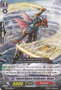 Sword Dance Eradicator, Hisen (BT10/082EN) [Triumphant Return of the King of Knights]