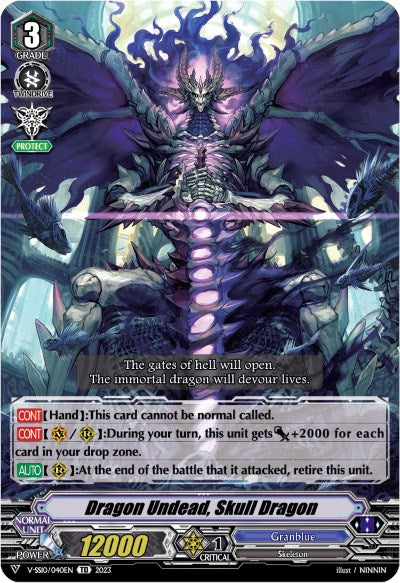 Dragon Undead, Skull Dragon (V-SS10/040EN) [Premium Battle Deckset 2023]
