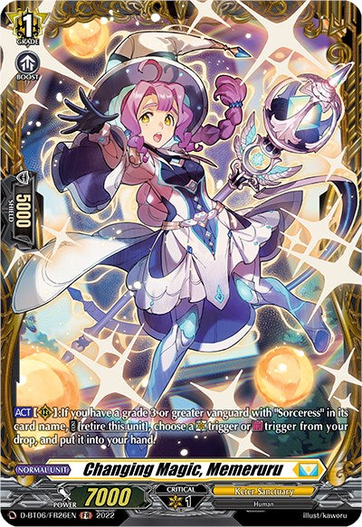 Changing Magic, Memeruru (D-BT06/FR26EN) [Blazing Dragon Reborn]