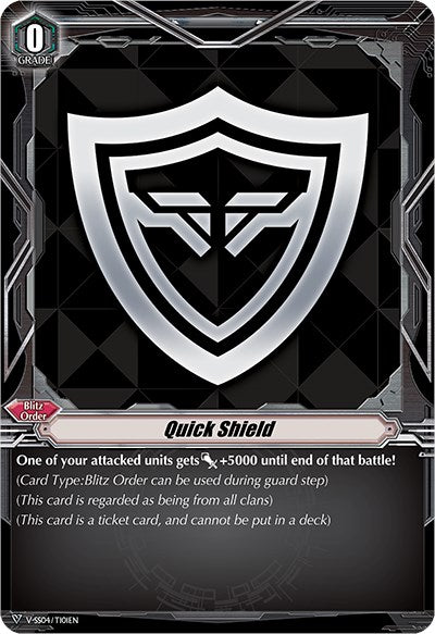 Quick Shield (V-SS04/TI01EN) [Majesty Lord Blaster]