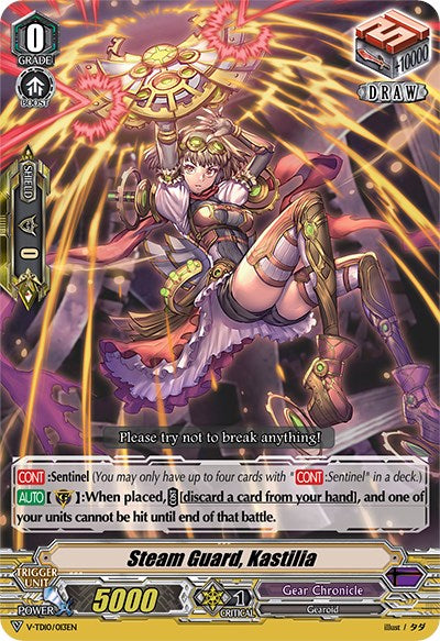 Steam Guard, Kastilia (V-TD10/013EN) [Chronojet]