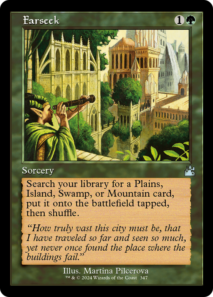 Farseek (Retro Frame) [Ravnica Remastered]