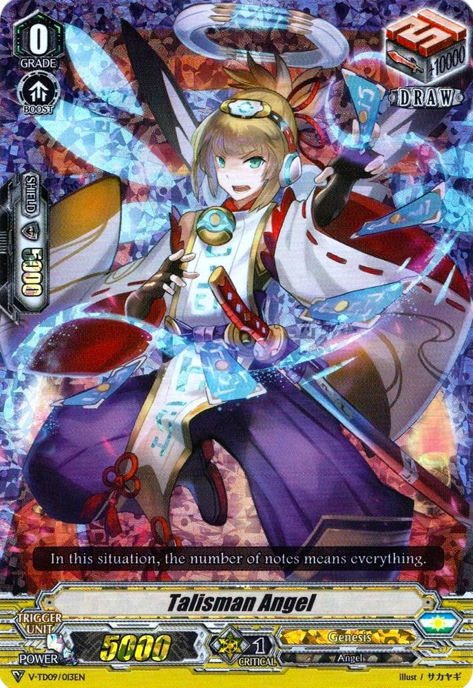 Talisman Angel (Parallel Foil) (V-TD09/013EN) [Shinemon Nitta]