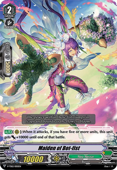 Maiden of Bot-fist (V-TD12/005EN) [Ahsha]