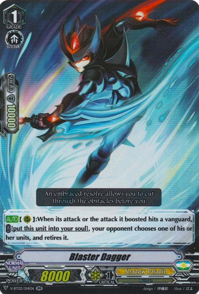 Blaster Dagger (V-BT02/014EN) [Strongest! Team AL4]