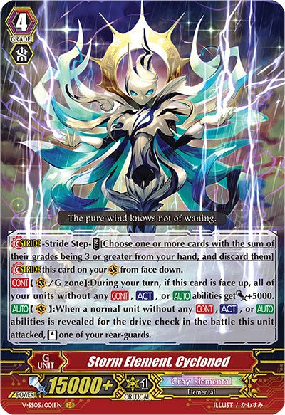 Storm Element, Cycloned (V-SS05/001EN) [Premium Collection 2020]