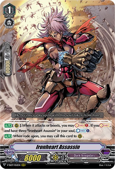 Ironheart Assassin (V-SS07/052EN) [Clan Selection Plus Vol.1]