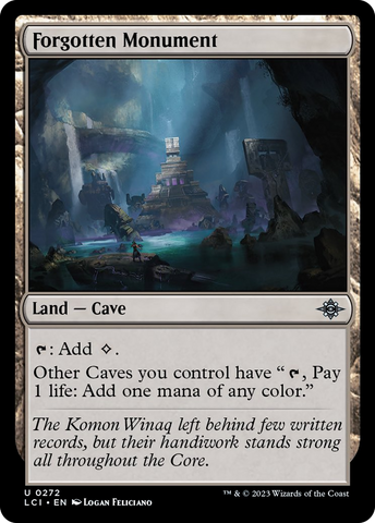 Forgotten Monument [The Lost Caverns of Ixalan]