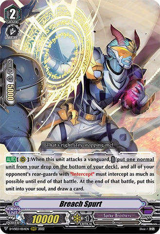 Breach Spurt (D-VS03/054EN) [V Clan Collection Vol.3]