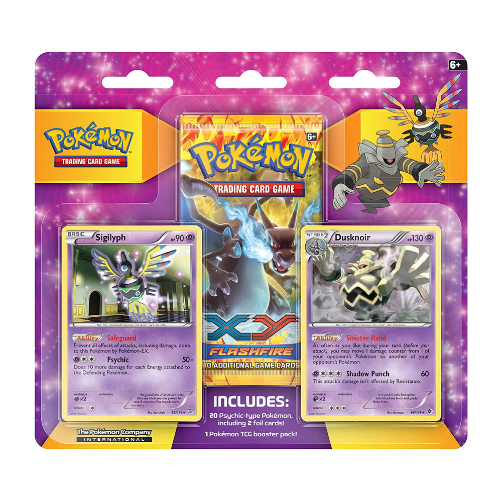 XY: Flashfire - Blister Pack (Sigilyph/Dusknoir)