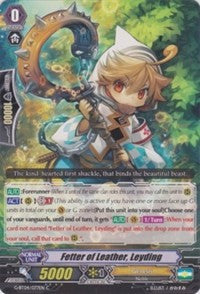 Fetter of Leather, Leyding (G-BT04/077EN) [Soul Strike Against the Supreme]