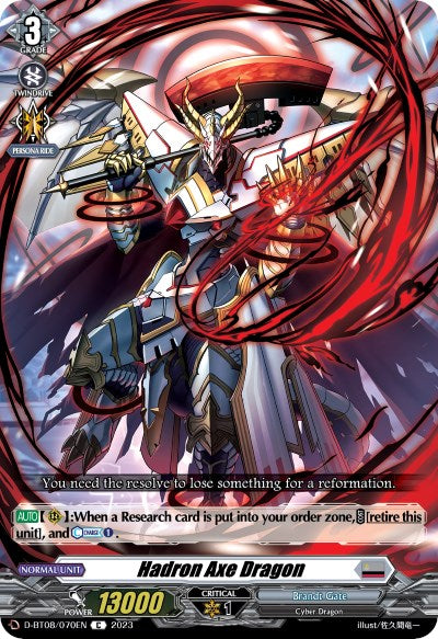 Hadron Axe Dragon (D-BT08/070EN) [Minerva Rising]