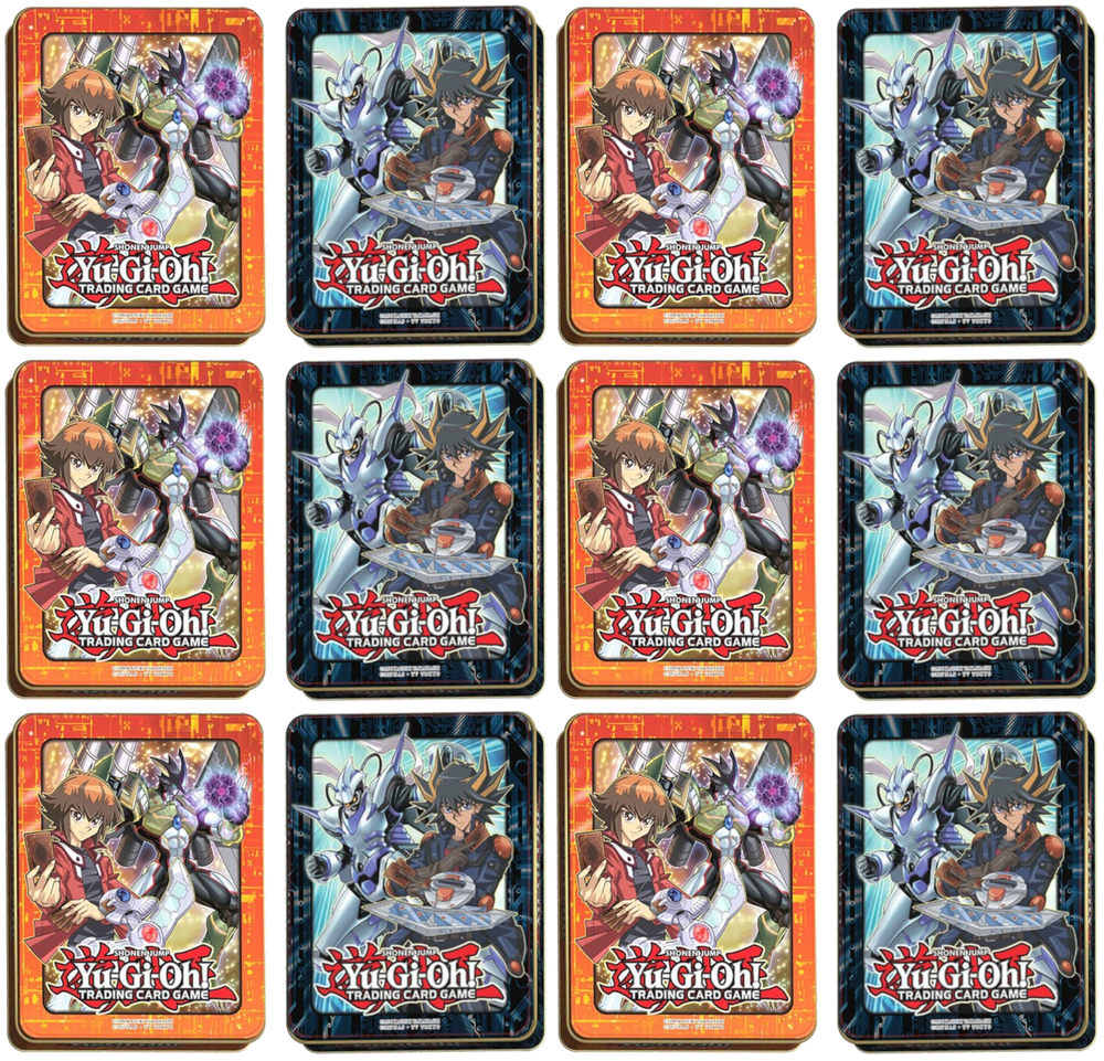 2018 Mega-Tin Display (Jaden & Yusei)