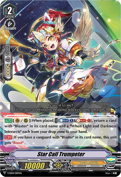 Star Call Trumpeter (V-SS04/007EN) [Majesty Lord Blaster]