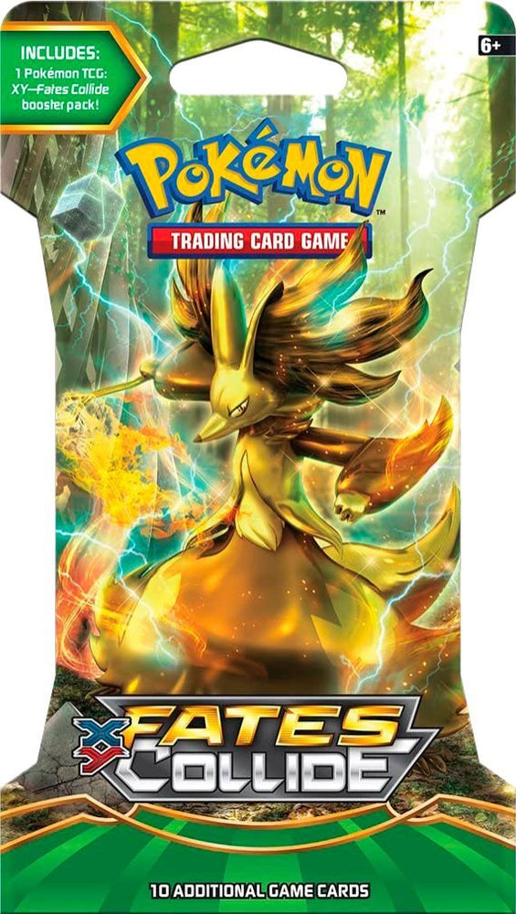 XY: Fates Collide - Sleeved Booster Pack (Delphox BREAK)
