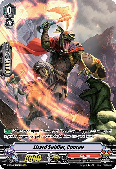 Lizard Soldier, Conroe (V-BT08/SP23EN SP) [Silverdust Blaze]